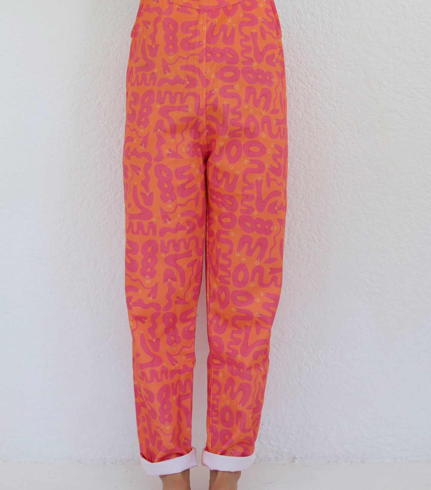 'Loopy lamps' Long dungaree *NEW