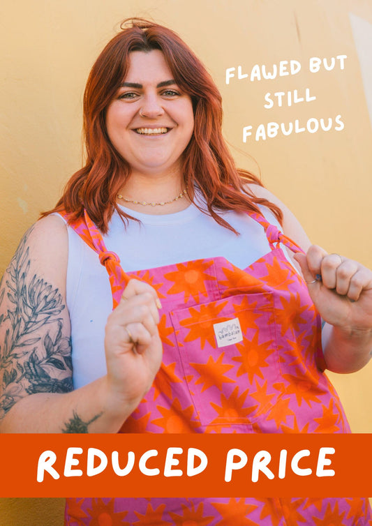 'Viva la Vulva' Short dungaree NEW*