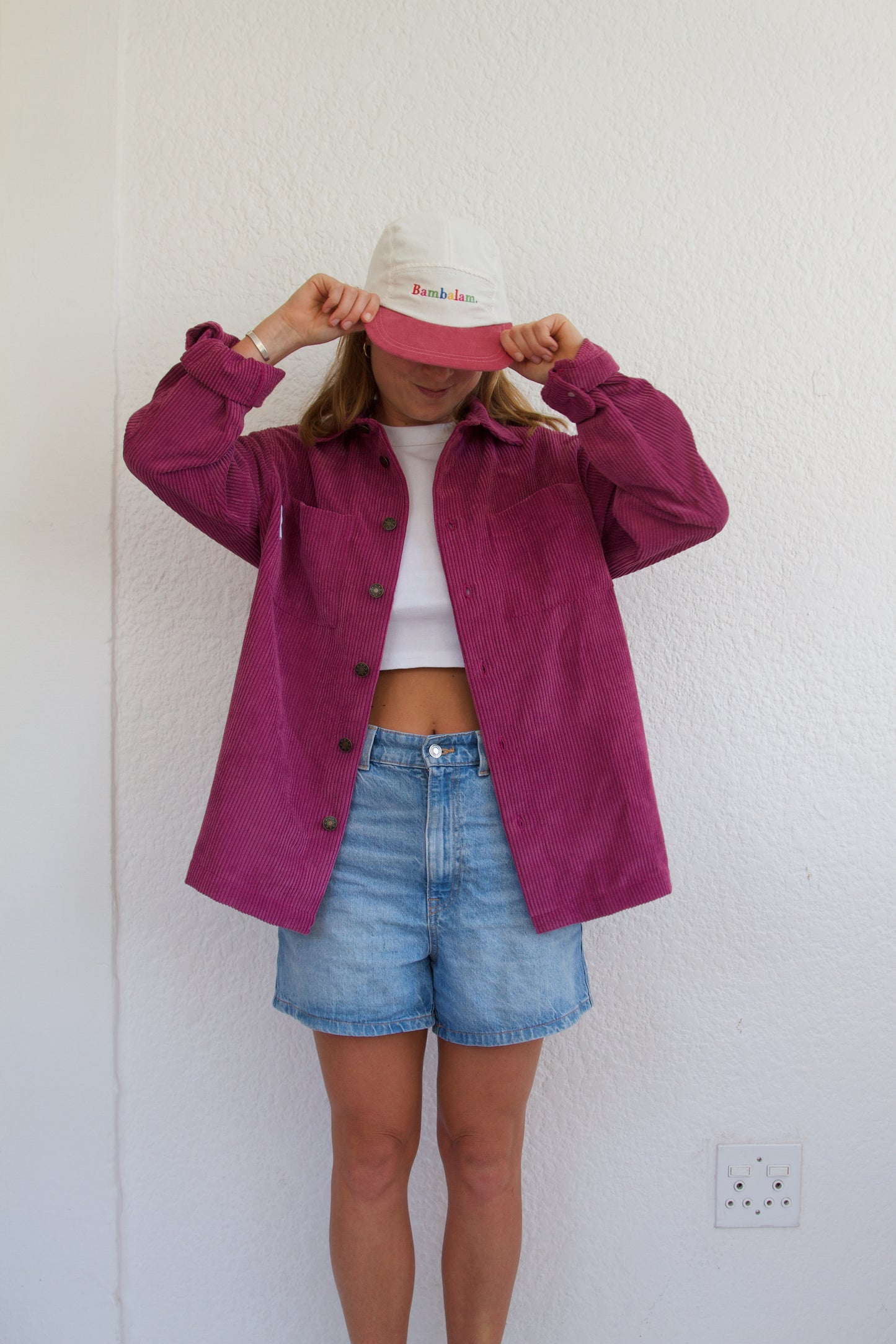 'Purple corduroy' Jacket