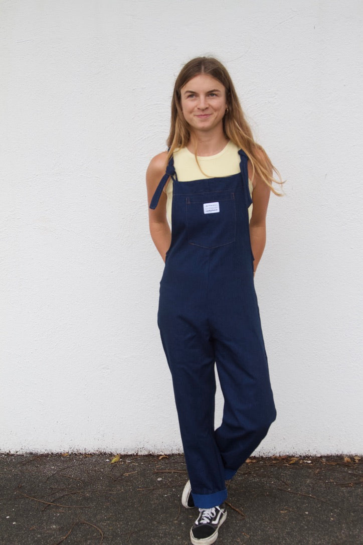 'Classic denim' Long dungaree