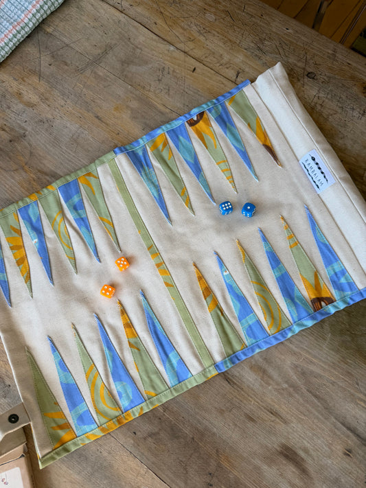 'Shake & Snake x ‘Sunflower' Backgammon