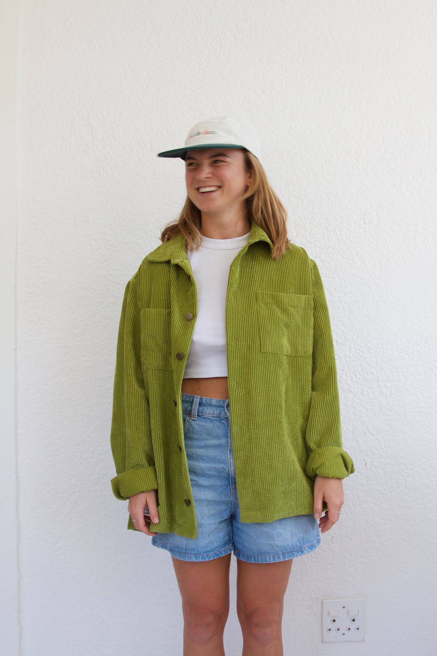 'Wasabi corduroy' Jacket