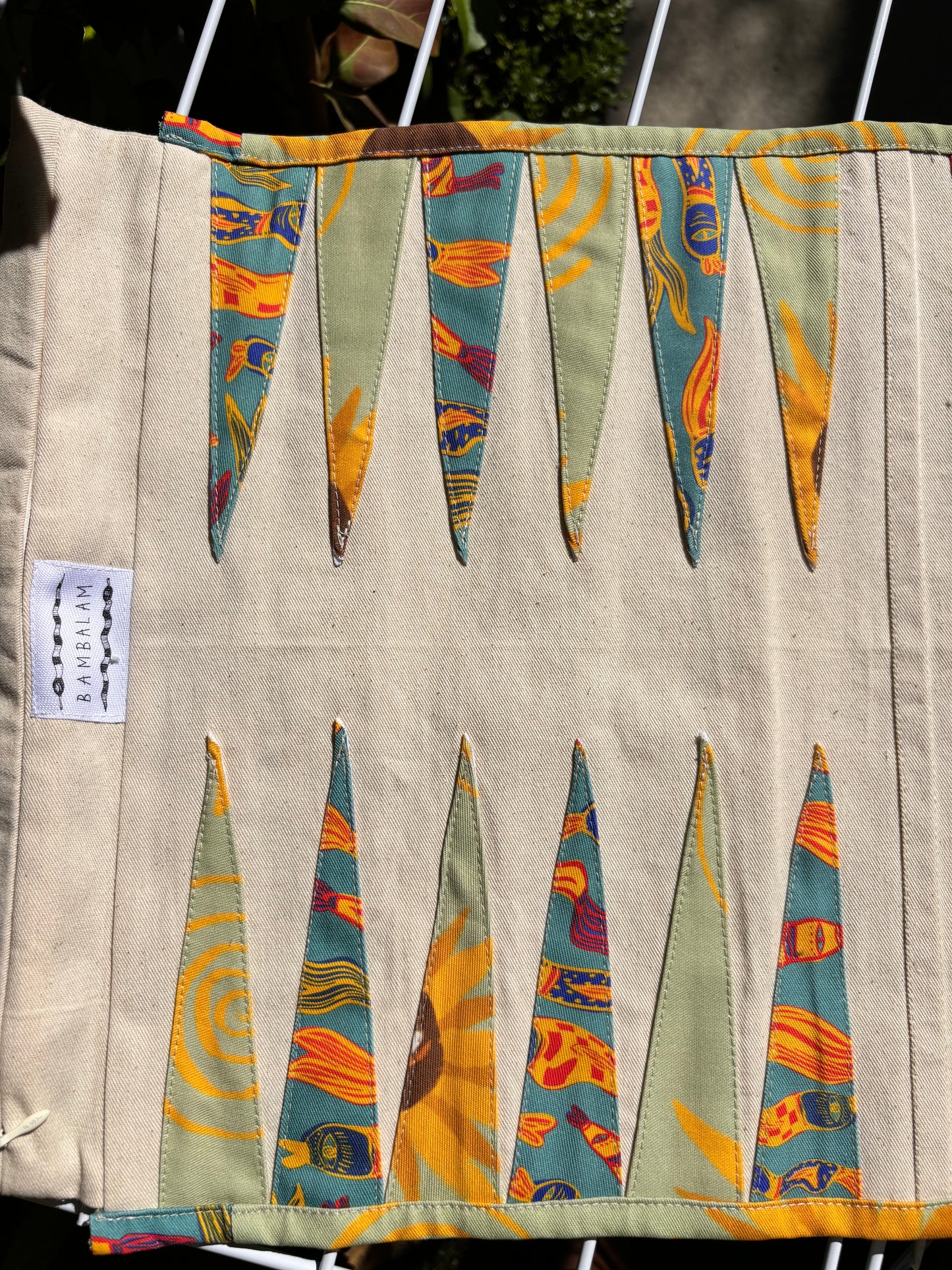 Backgammon 'Funky Fish' x 'Girasol'