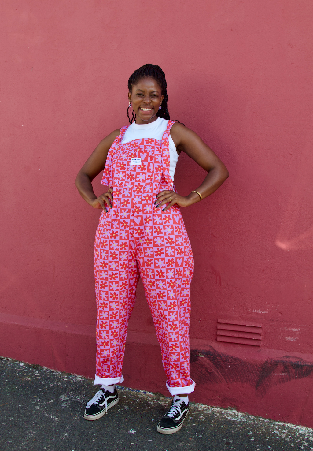 'Love is the honey' Long dungaree