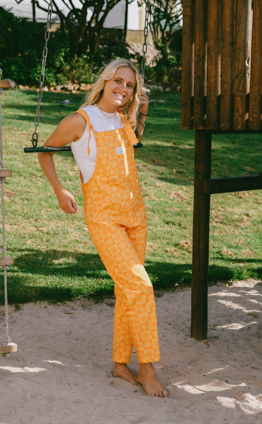 'Suspicious suns' Long dungaree