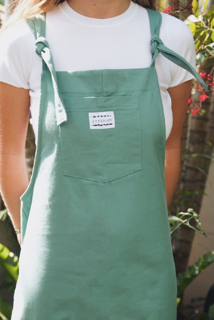 'Teal' Dress dungaree