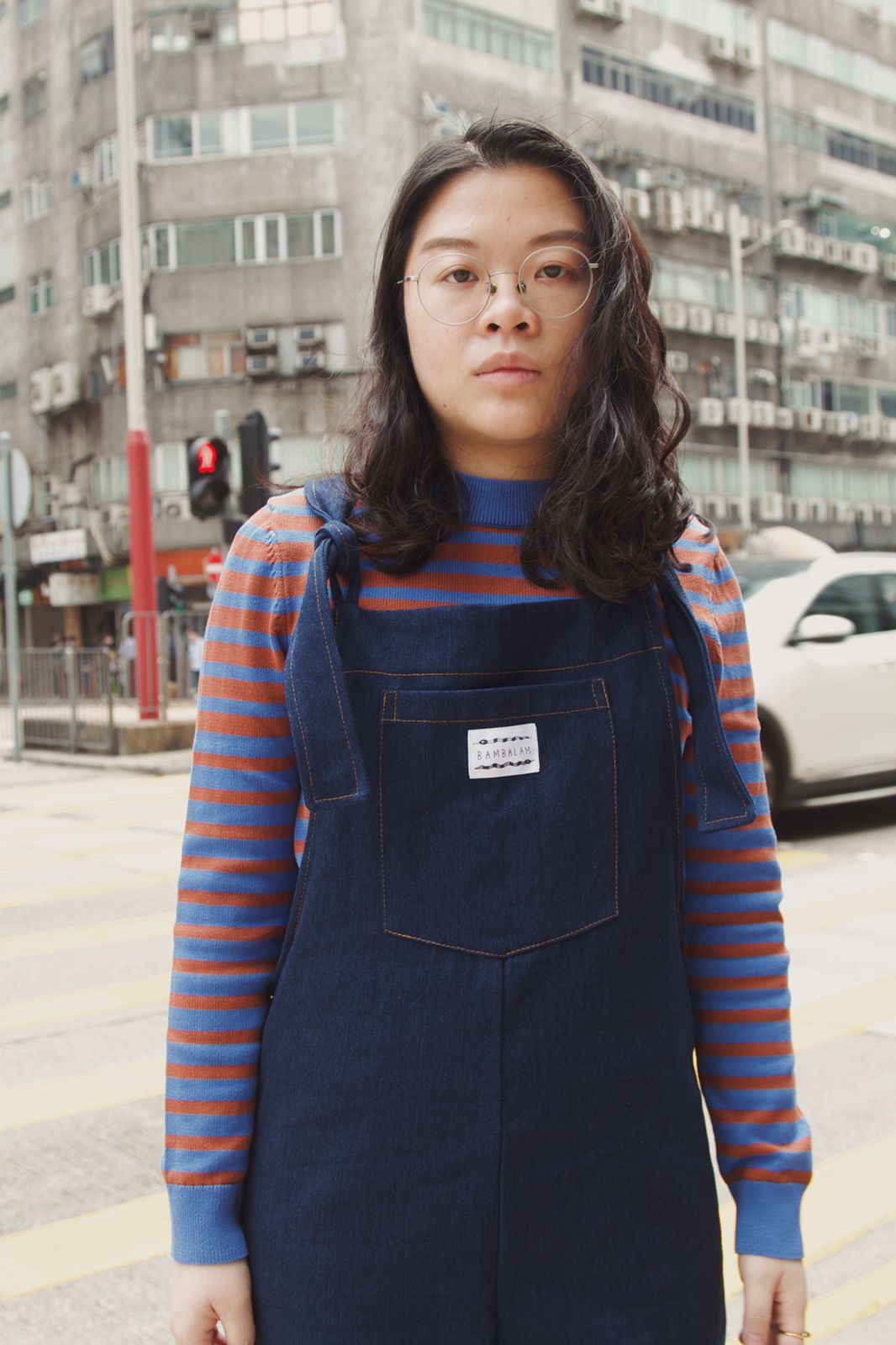 'Classic denim' Long dungaree