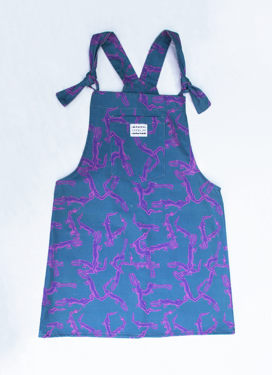 'Roller crocs' Dress dungaree