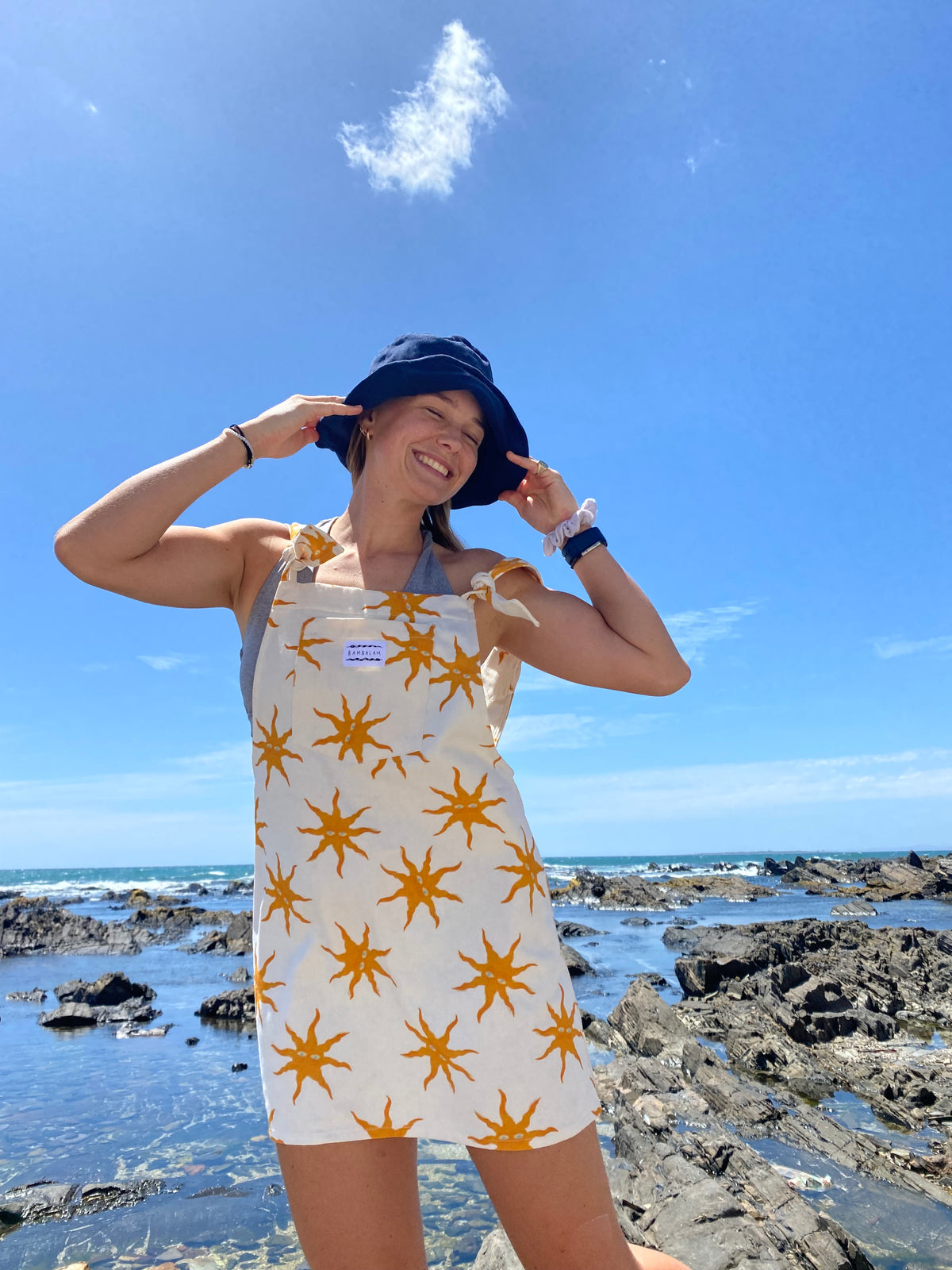 'Sun in the Fun' Dress dungaree