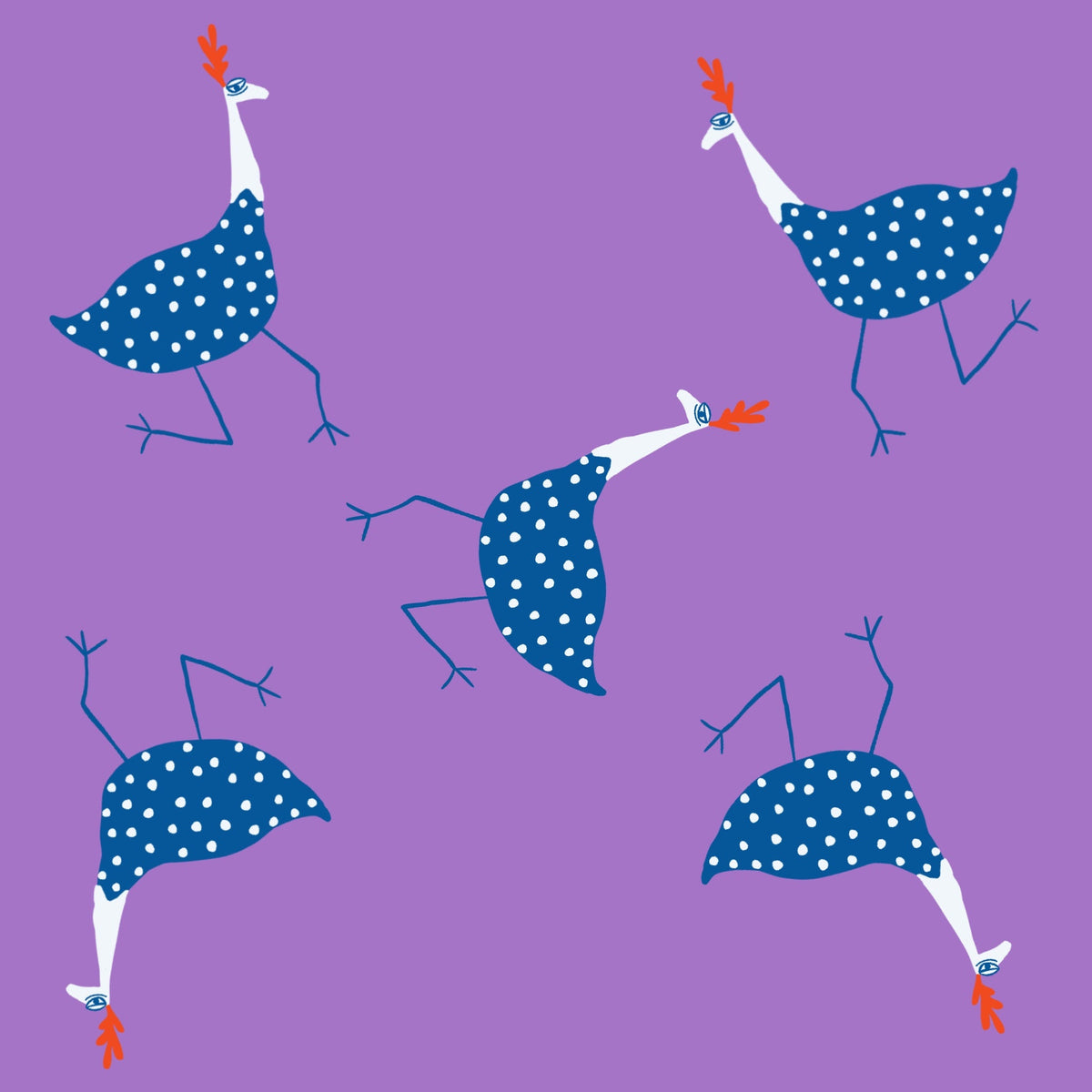 Flirty fowl