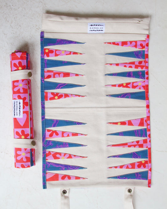 'Love is the honey x Roller crocs' Backgammon