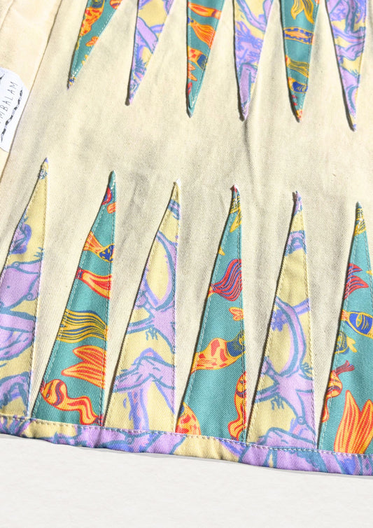 Backgammon 'Crazy Lady x Funky Fish'