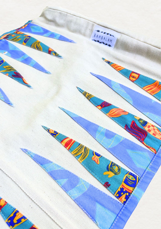 Backgammon 'Funky Fish x Shake &amp; Snake'