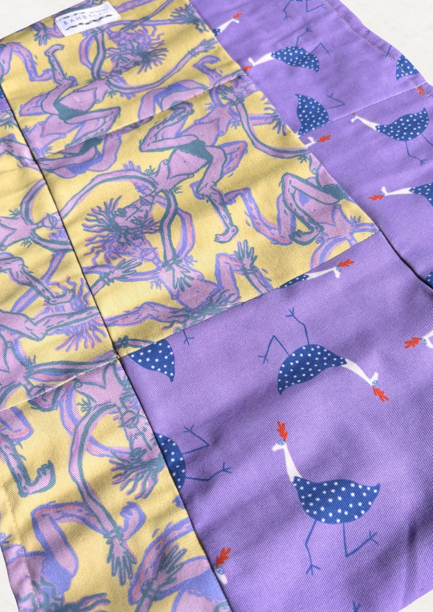 'Crazy Lady x Flirty fowls' Backgammon