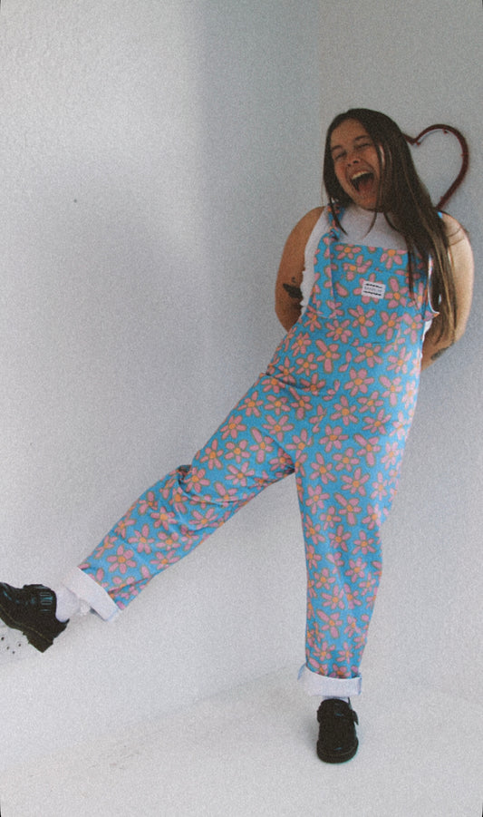 'Oopsie Daisies azul' Peto largo