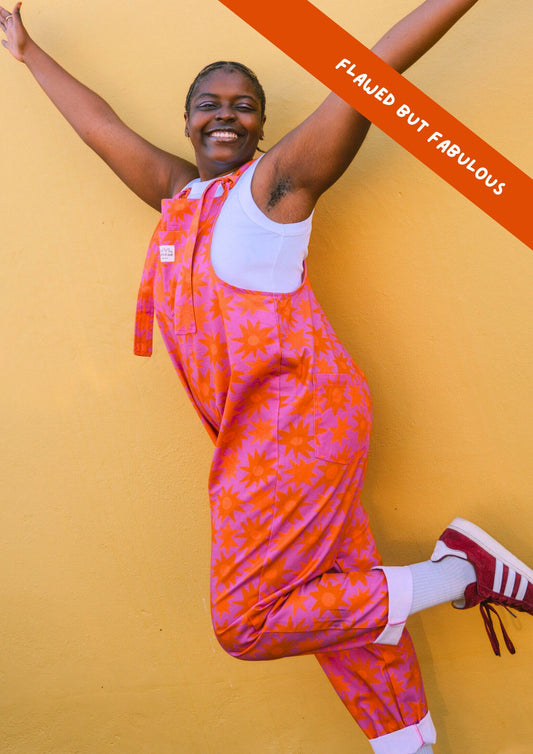 'Viva la Vulva' Long dungaree