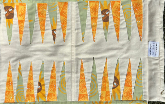 'Sunflower' x  Suspicious Suns ' Backgammon