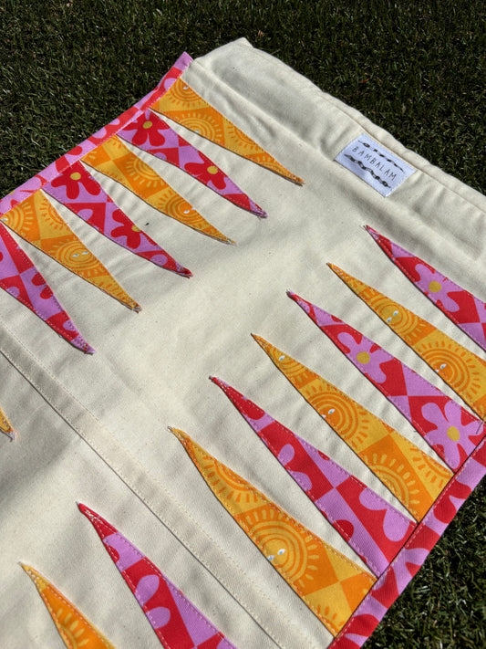 'Love is the Honey' x Suspicious Suns ' Backgammon