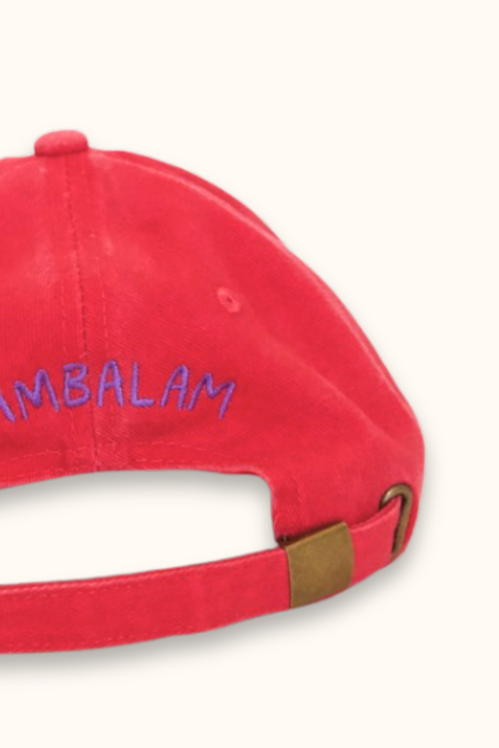 'Salty Shark' Red Cap