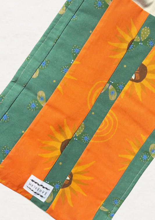 Backgammon 'Dot dot Disco' x 'Girasoles naranjas'