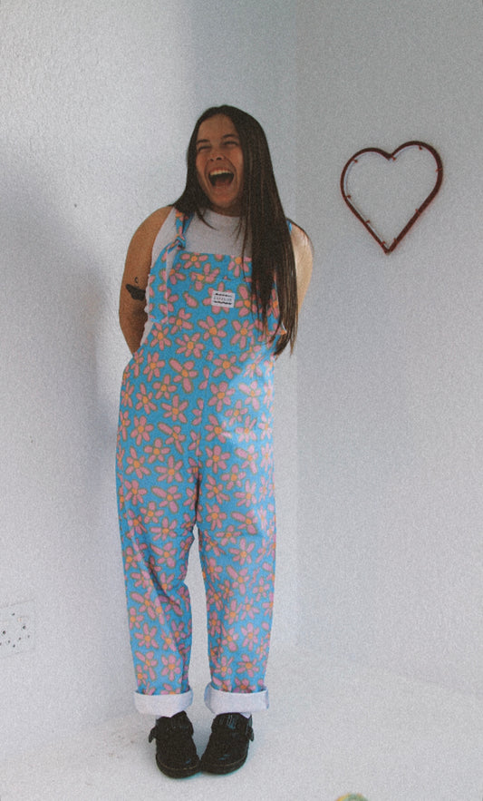 'Oopsie Daisies azul' Peto largo