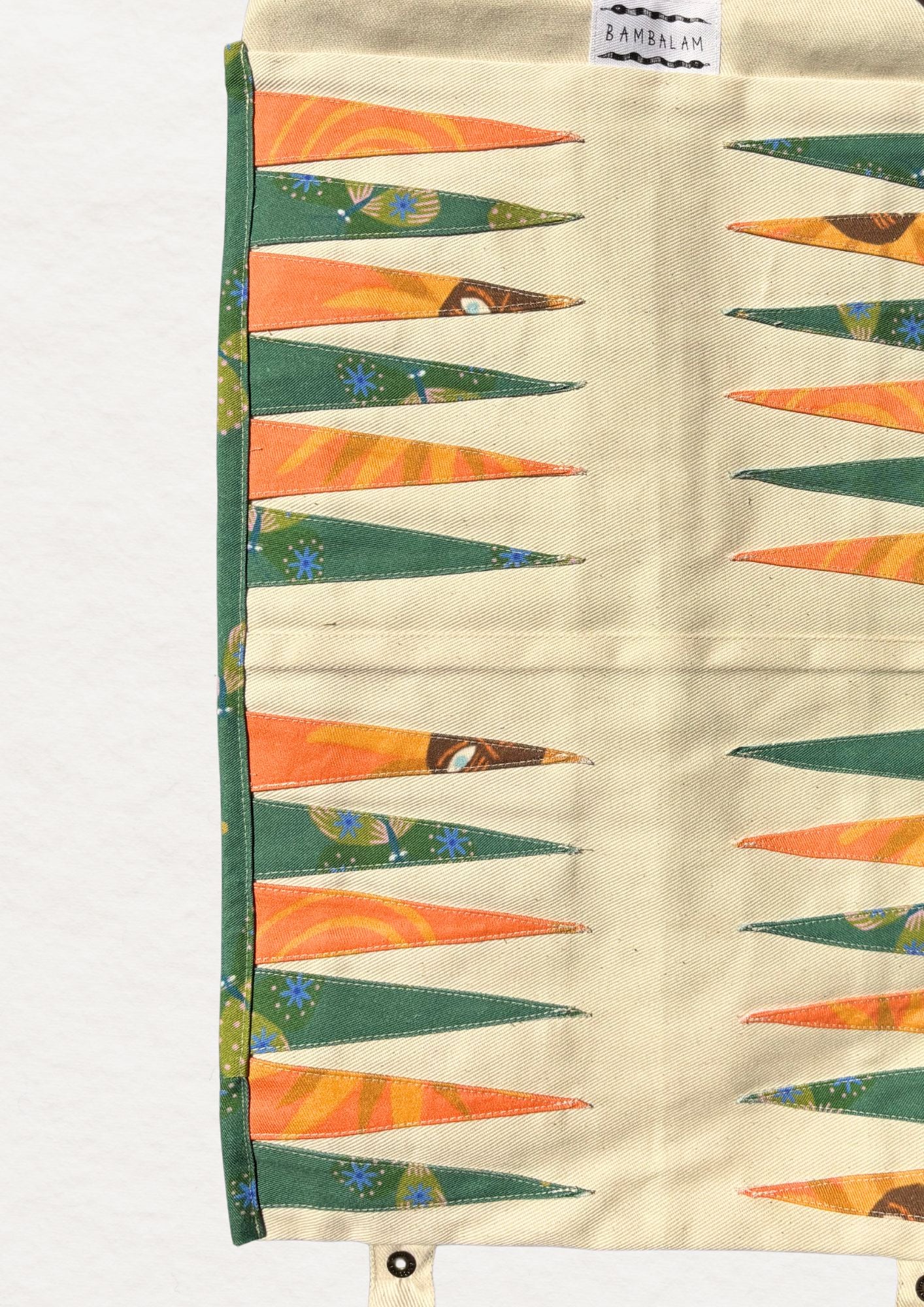Backgammon 'Dot dot Disco' x 'Girasoles naranjas'