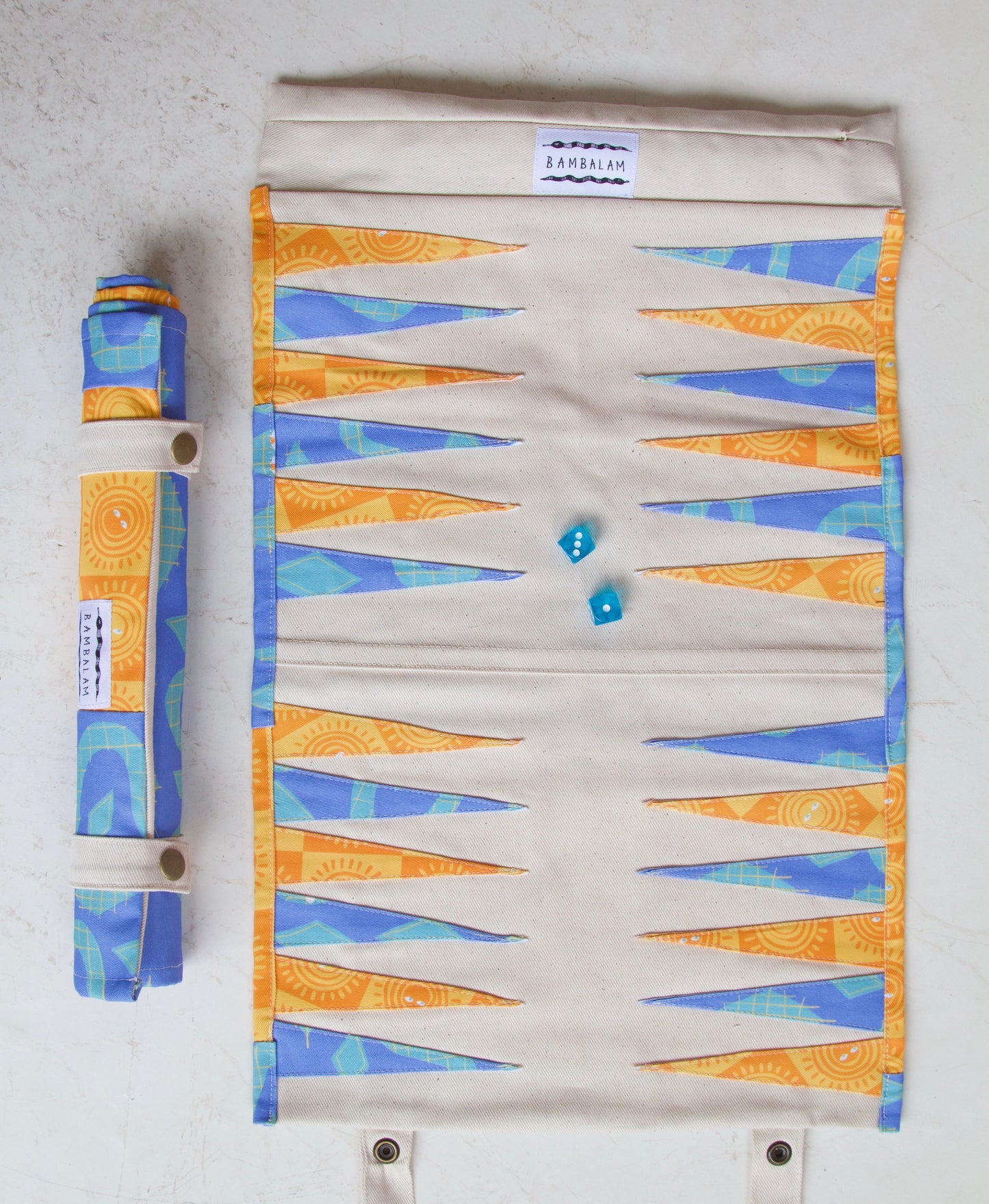 'Shake & Snake x Suspicious Suns ' Backgammon