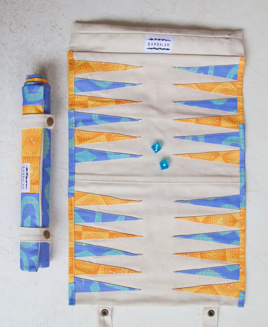 'Shake & Snake x Suspicious Suns ' Backgammon
