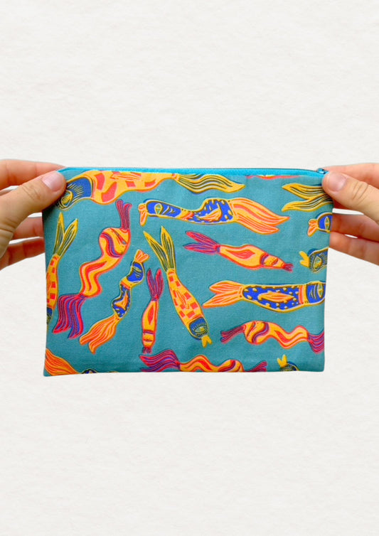 Bolsa pequeña 'Funky fish'