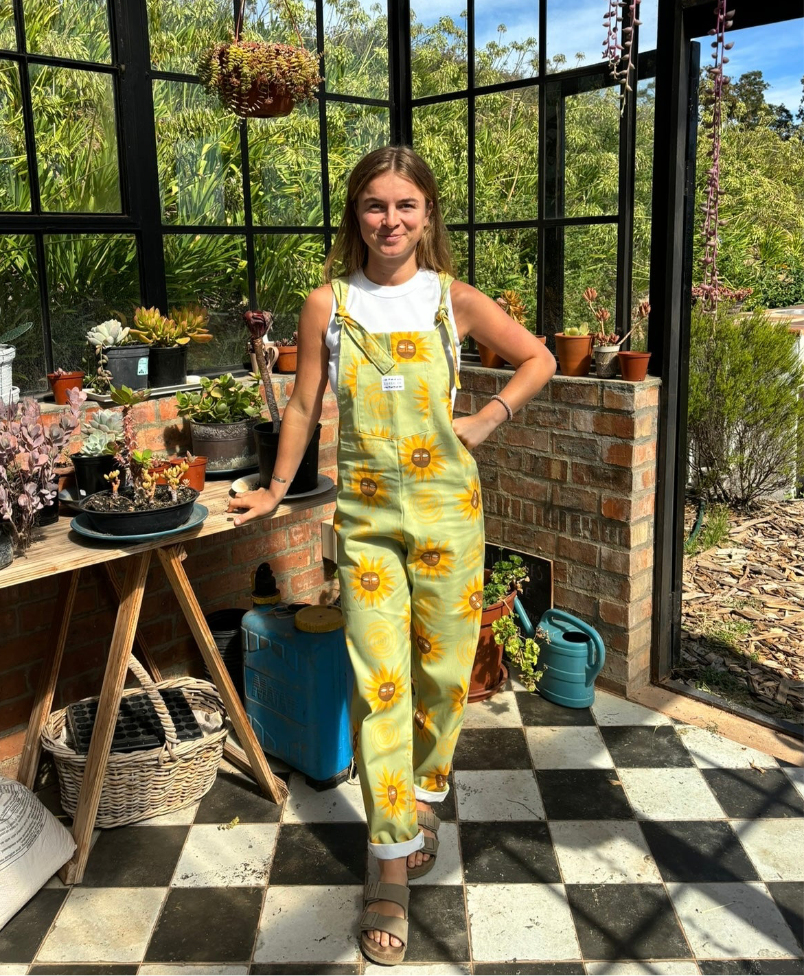'Sunflower' Long dungaree
