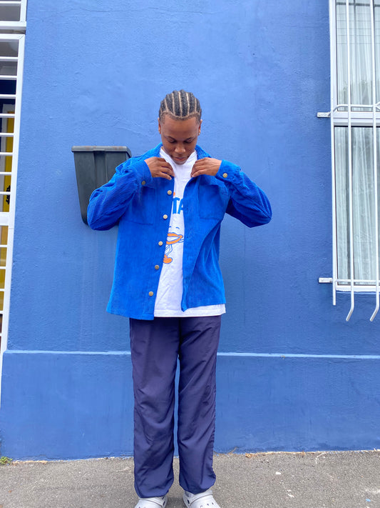 'Blue corduroy' Jacket