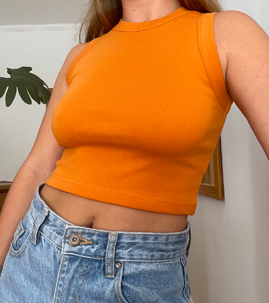 'Burnt Orange' top
