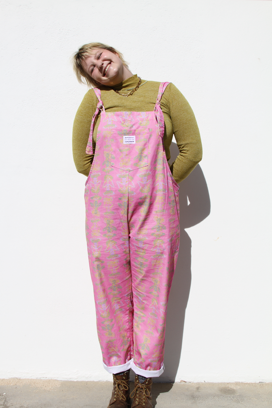 'I see you' Long dungaree